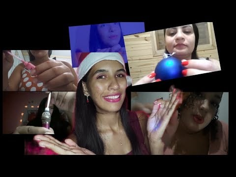 ASMR COLAB COM OS MELHORES INSCRITOS / ESPECIAL DE NATAL 😱🎅🏼