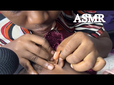 ASMR✨Satisfying Bobby Pin Deep Ear Cleaning 