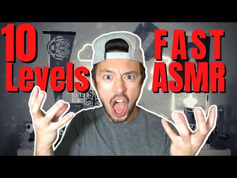 10 Levels ASMR - NO TINGLING or SLEEPING❗ || Fast and Aggressive ASMR