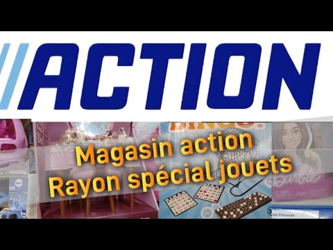 Asmr français, magasin "Action " spécial Rayon jouets. 