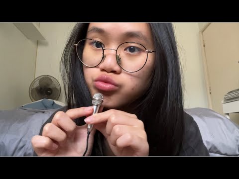 ASMR TESTING OUT MY NEW MINI MIC