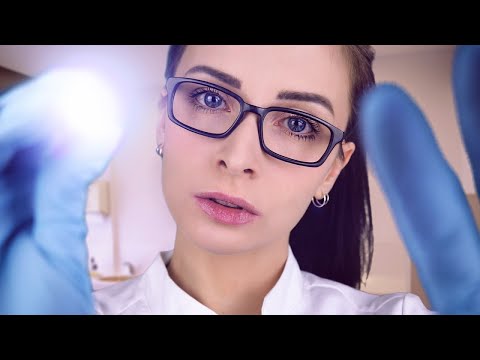 ASMR Cranial Nerve Exam: Concussion Test 👩‍⚕️ (Soft Spoken Roleplay - Doctor Check Up ASMR)