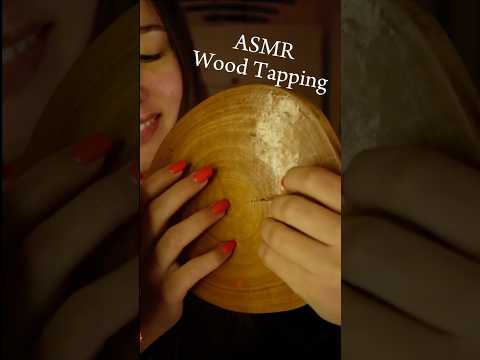 Le tapping qui relaxe ☺️🪵✨ #asmr #woodtapping #asmrtapping #wood #relaxingsounds