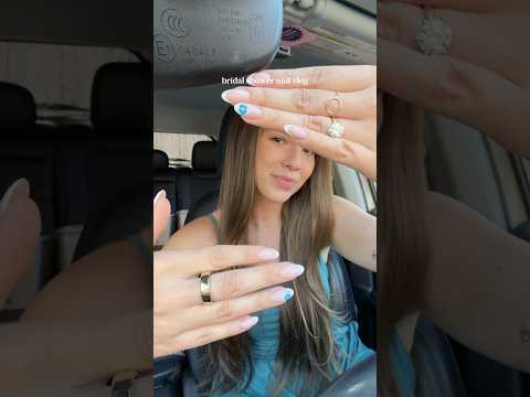 ASMR BRIDAL SHOWER NAIL VLOG 🌸 #asmr #vlog #nails #voiceover