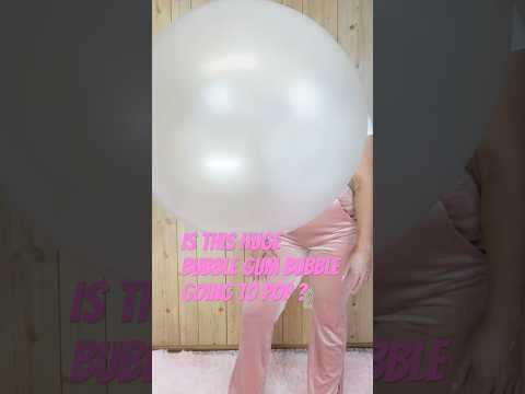 Happy BIGGIE FRIDAY 😁#biggestbubble #asmrsounds #notalking