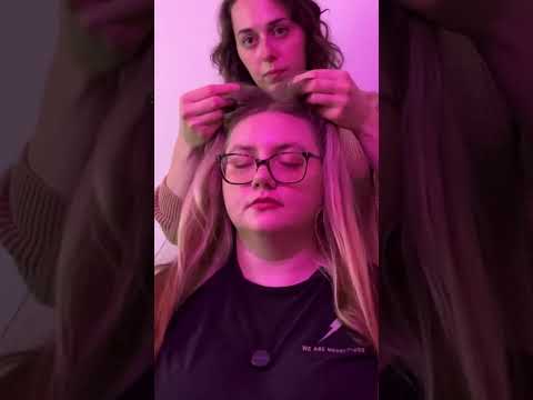 ASMR Perfectionist Hair Fixing #asmrhairplay #realpersonasmr #asmrforsleep #oddlysatisfying