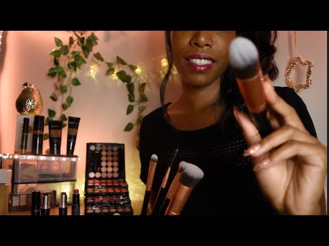 Super Tingly Makeup💄(Hair brush, Layered sounds) ASMR