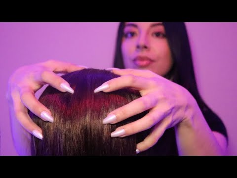 ASMR Scalp Massage & Head Scratching