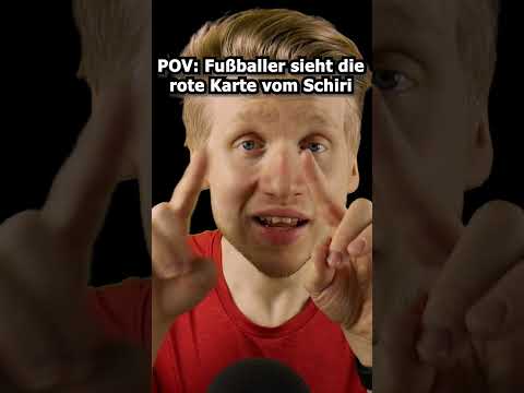 ASMR - POV: Fußballer sieht die rote Karte vom Schiri! #shorts #asmr #roleplay #deutscheasmr