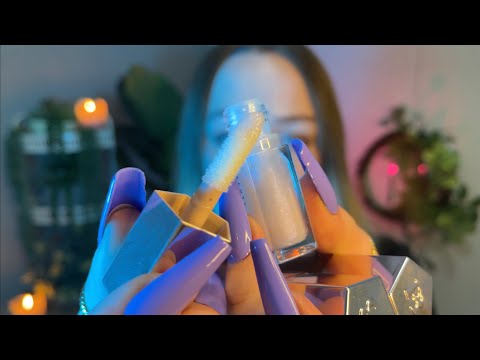 ASMR Fast & Unpredictable Makeup Triggers (Longer Version)