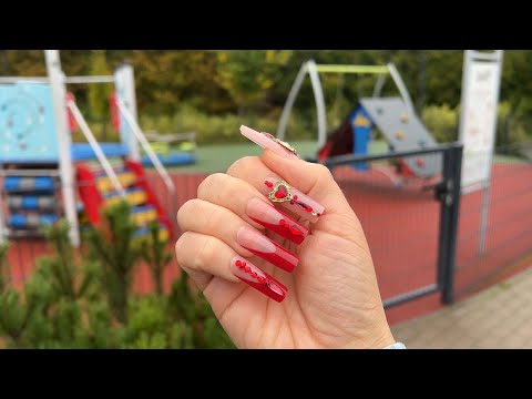 Playground ASMR in the Rain ☔️ 🛝