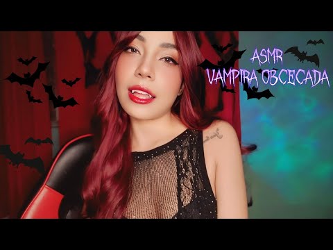 ASMR VAMPIRA TOXICA E OBCECADA TE TRANSFORMA, TOXIC VAMPIRE OBSESSED WITH YOU ROLEPLAY 🦇 #ASMR