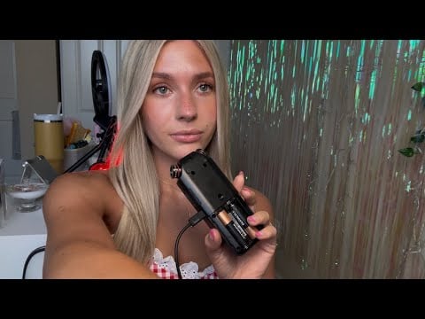 ASMR in Spanish (Tascam mic, Trigger Words)