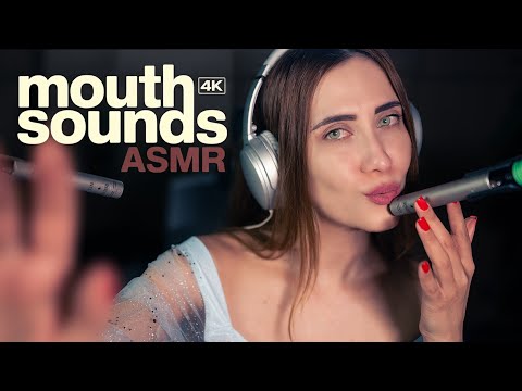 ASMR 💋 MOUTH SOUNDS MUY CERCA del MIC 🎤 Sonidos Intensos para Dormir en 4k