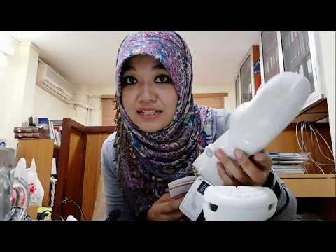 [ASMR] unboxing white crocs (online shopping)