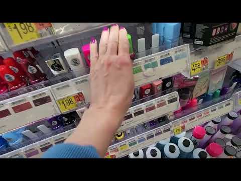 Walmart Nail Polish Organization 4-6-2024 (Soft Spoken)