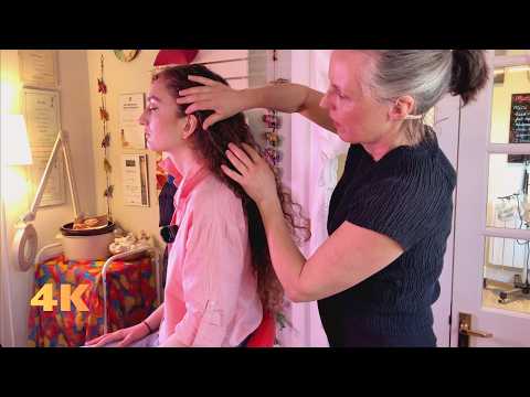 Professional Indian Head Massage to relieve deep grief | Unintentional ASMR Real Person