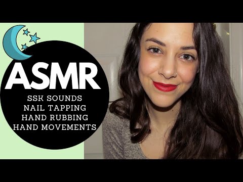 ASMR | Tingles on Tingles! (Ssk Sounds, Hand Movements & Rubbing, Nail Tapping)