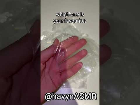 Satisfying crinkle sounds ASMR