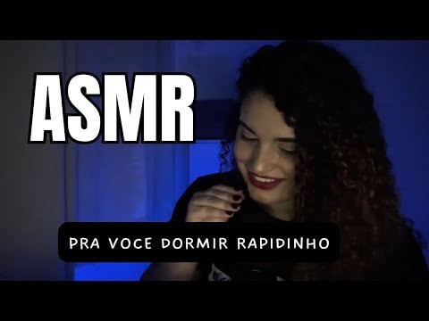 ASMR - TE COLOCANDO PRA DORMIR RAPIDINHO 😈
