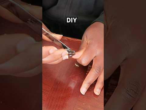 Snip Snap ✂️✂️ DIY Manicure at Home. #manicure #pedicure #youtubeshorts #shorts #nails