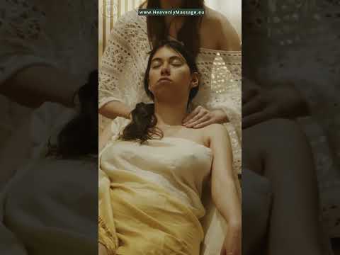 💆‍♀️ Annette realizando un masaje relajante de espalda | ASMR Toque suave y bienestar profundo 💫