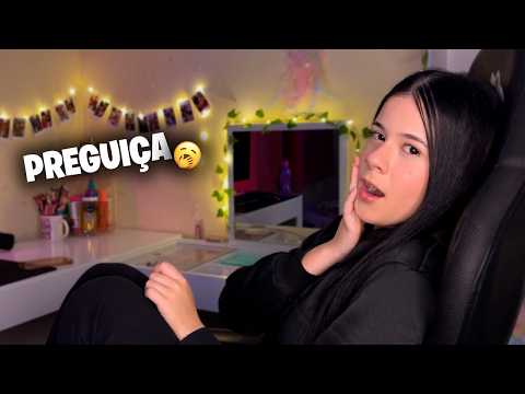 asmr na base da preguiça…