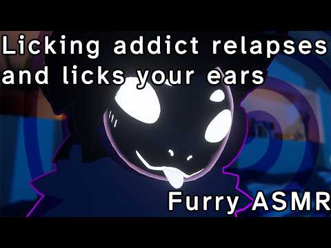 [Furry ASMR] This silly protogen hasn't licked ears in sooo long and he's just spotted you...