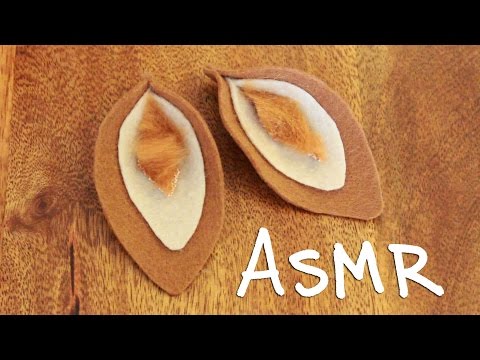 How to: ASMR fawn ear tutorial