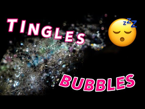 😴💤  ASMR TINGLES | SOAPY BUBBLES 🧼💤