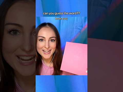 guess the word asmr level: easy 💖 full video on my channel!