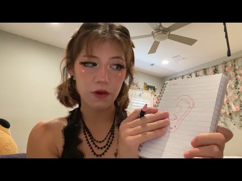 rude girl pierces your ears (asmr)