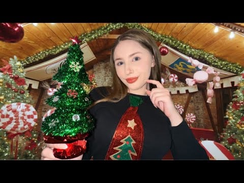 ASMR Roleplay | Eccentric Head Elf Gives Your “End-of-Year Review” 🎄📝☃️