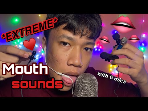 ASMR Mouth Sounds with 6 Different Microphones