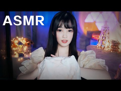 【ASMR直播录像vol 100】极度舒适的白噪音，耳朵开始痒了，助眠解压，戴上耳机循环听哟~