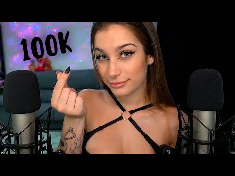 ASMR Ear Blowing, Eating, Massage y Palabras detonantes | ASMR ESPECIAL 100K🥳️