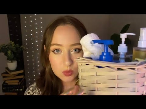 *one minute asmr* spa skincare treatment