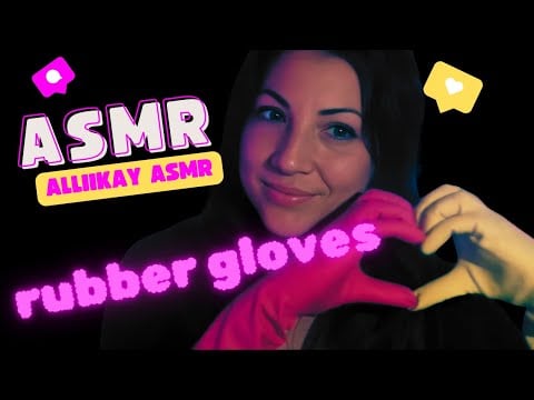 ASMR yellow & pink gloves