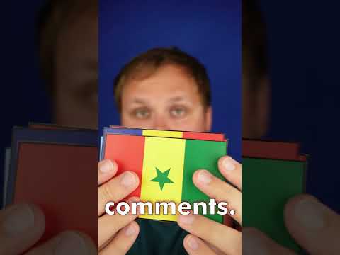 [ASMR] Flag quiz #asmr #flags #quiz