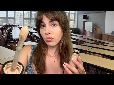 ASMR Your Jealous Friend does Your Makeup for a Date with her Ex 🙄