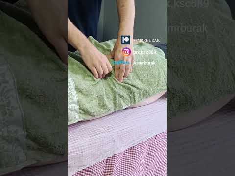 MASSAGE THAT RELIEVES ALL MUSCLE PAIN IN THE BACK #satisfying #relaxing #asmr #shorts #massage