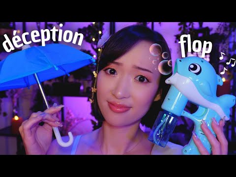 ASMR | 10 achats que je regrette 🥲 Ces triggers flop qui m'ont déçue 🥹