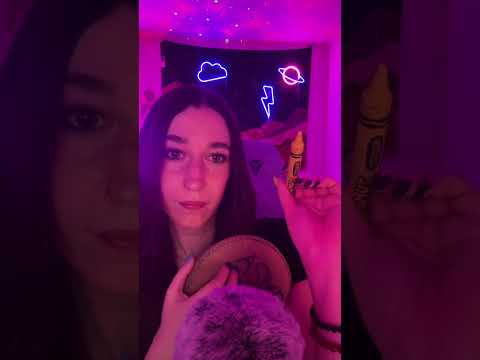 do u guys think i am artistically gifted. keep in mind i did all of this with my eyes CLOSED #asmr