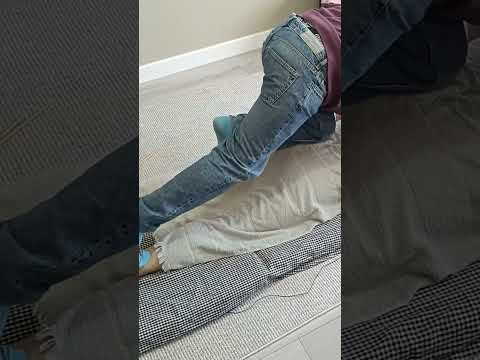 Chewing and mixed relaxation techniques for back muscles #satisfying #relaxing #asmr #shorts