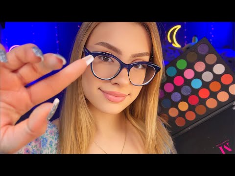 ASMR Doing Your Makeup FAST FOR SLEEP 💄 Fast & Aggressive, Layered Personal Attention Satisfying 😴