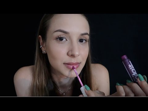 ASMR - ME MAQUIANDO E CONVERSANDO COM VOCÊ