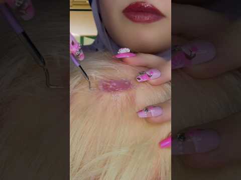 This Veryyy Tinglyyyy 💆🏻‍♀️ #asmr #satisfying #visualtingle #asmrtriggers #relax #relaxing #shorts