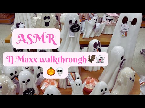 ASMR ✨ Tj maxx walkthrough 💀🦇👻🎃 Halloween decor | voiceover