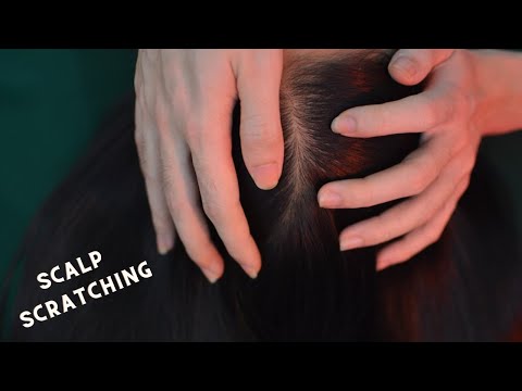 ASMR Hair Parting, Hair Brushing, Real Person Head Massage For Relieve Headache, Stress, Anxiety
