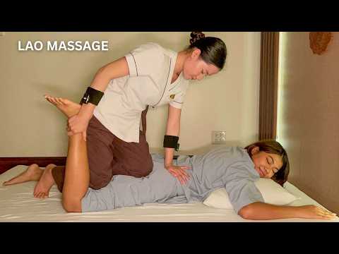 ASMR: Traditional Lao Massage for Tension Release!